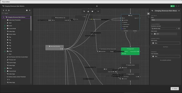 FleetEngine No-Code Flow Editor